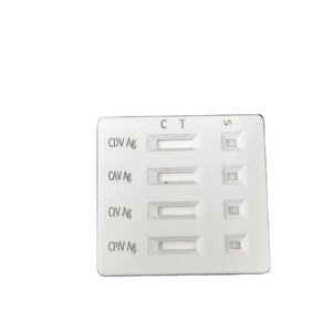 CPV /cav/civ/cpiv Antigen Combo ชุดทดสอบการตรวจหาแอนติเจนอย่างรวดเร็วชุดตรวจทางสัตวแพทย์สำหรับบ้านอย่างรวดเร็ว - Product Image 1