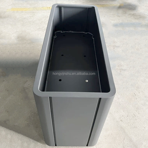 Factory Direct Price Large Custom Wide Color Metal Flower <strong>Pots</strong> Outdoor Box Stainless Steel Iron Planter Boxes Flower Planter Box - Product Image 4