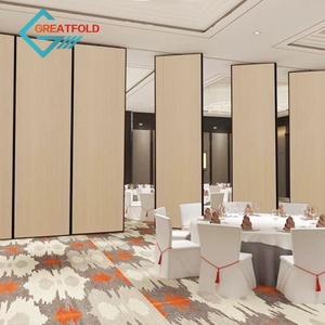Design moderno che fa scorrere il muro divisorio mobile della stanza di formazione rimovibile produttore della parete dell'ufficio per uso della palestra melamina durevole - Product Image 4