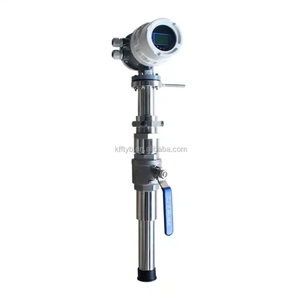 Portable Stainless Steel Electromagnetic LCD Digital Display <strong>Flowmeter</strong> <strong>Insertion</strong> Type Variable Area Water <strong>Flowmeter</strong> - Product Image 1