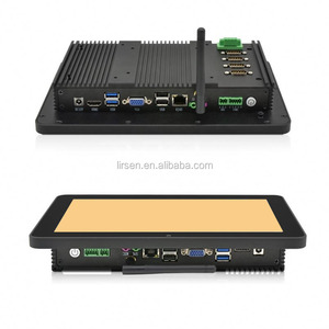 10.1 Inch Industrial Fanless Touch Screen Panel PC Embedded X86 Linux IP65 Waterproof Monitor All In One Pc Computer Display - Product Image 1