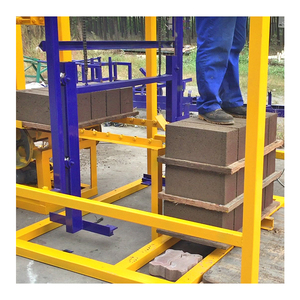 <strong>QTJ4</strong>-26D Concrete <strong>Block</strong> <strong>Machine</strong> Used Interlocking Brick Making Machinery with Mold Vibration Method Brick Cutting-<strong>machine</strong> - Product Image 2