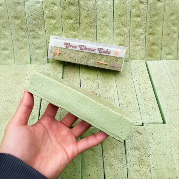 1PCS Matcha Cheesecake Bars