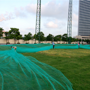 Commercial Black Green Small Mesh 2.5*2.5cm Mesh PE Knotted Golf Course <strong>Netting</strong> for Sale - Product Image 6