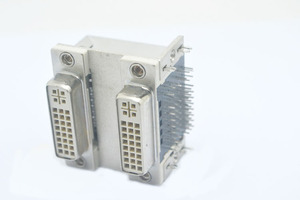 工厂制造的d子连接器双层DVI24 + 5连接器 (20.4毫米间距) - Product Image 2