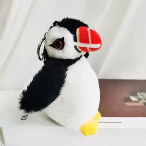 רך מותאם אישית ציפורים אטלנטי puffin flush צעצוע ממולא ציפור צעצועים למזכרת