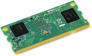 Rechen modul 3/32GB Raspberry Pi 3 Modell B 32GB Flash Standard DDR2 SODIMM-Anschluss