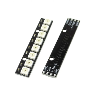8-Bit WS2812 5050 RGB LED eingebautes Vollfarb-Treiber-Farblicht-Entwicklungs platinen modul - Product Image 2