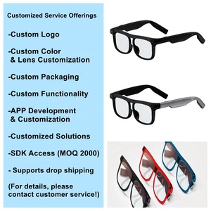 Kính thông minh mẫu <span class=keywords><strong>2025</strong></span> với Camera 4K quay video HD ai dịch thời gian thực bluet00th gọi nhạc phát lại - Product Image 2