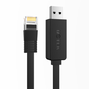 UOTEK yüksek kalite 1.5M USB AM RJ45 RS232 konsolu hata ayıklama dönüştürücü kablosu USB2.0 RS-232 RJ45 adaptör konektörü tel UT-883R - Product Image 4