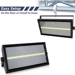 960pcs <strong>RGB</strong>+<strong>W</strong> <strong>LED</strong> DJ Wash Strobe Light Panel Sound Active DJ Lighting for Stage Party Light - Product Image 5