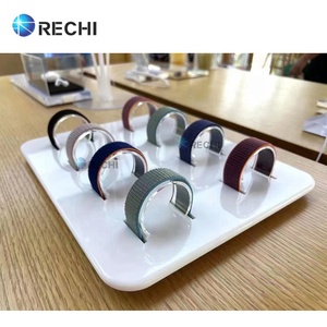 瑞奇定制柜台白色亚克力智能表带零售POS展示架腕表表带广告展示道具架 - Product Image 5