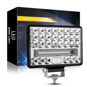 Large Field of View 5 Inch <strong>LED</strong> Work Light 48LED Lights144W Suitable for Cars Trucks t for JP ATV UTV SUV Truck Boat - Product Image 3