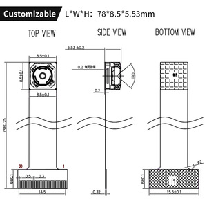 13MPオートフォーカスAF CMOS Mipiノートパソコンカメラオムニビジョン付きOV13850センサーミニカメラモジュールIoT用 - Product Image 5