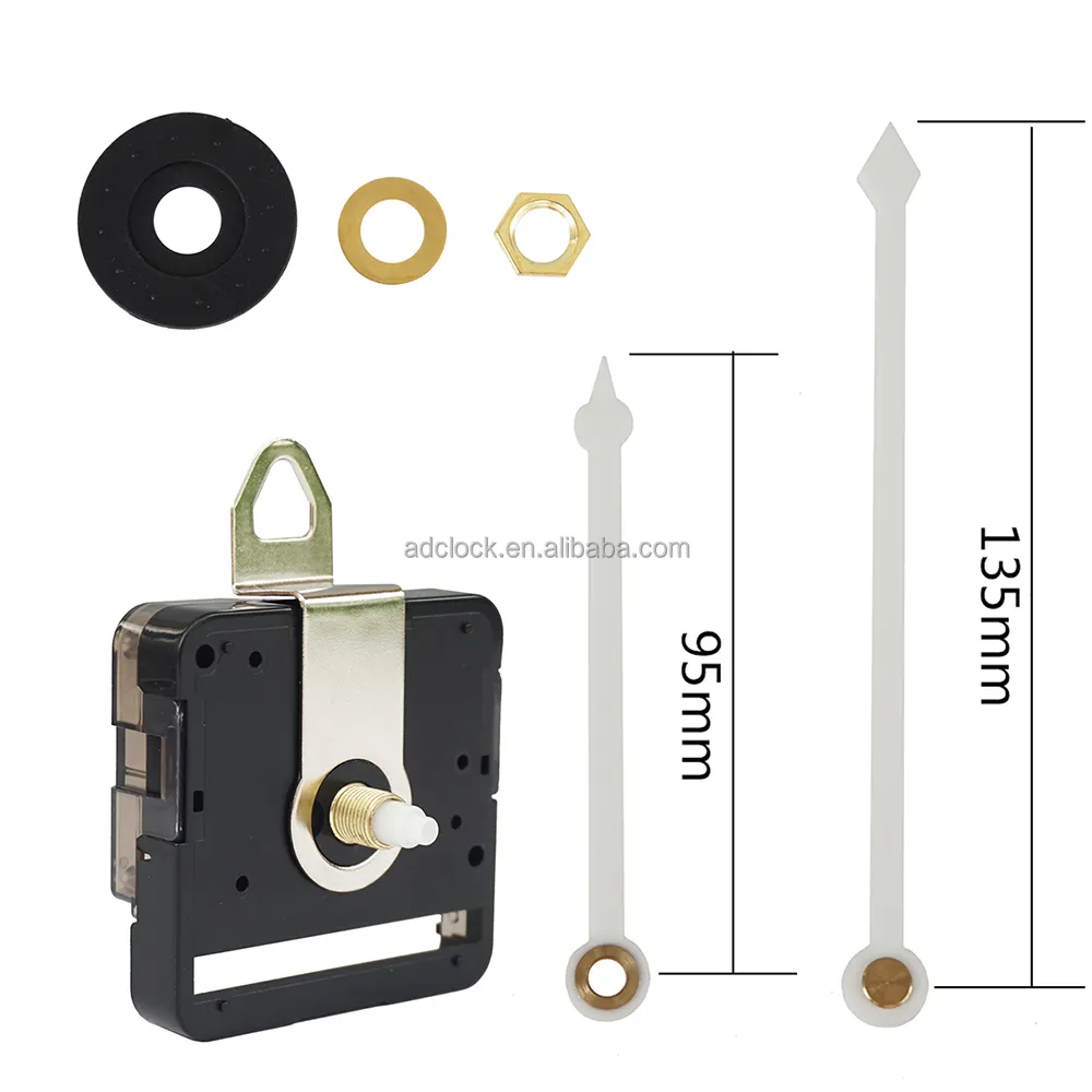 ใหม่ DIY การเคลื่อนไหวนาฬิกาเงียบผสมตัวชี้อะคริลิคนาฬิกาแขวนเวลาอุปกรณ์เสริมชุดนาฬิกาสมัยใหม่อุปกรณ์เสริม