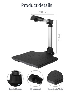 Cao tốc độ lớn định dạng cuốn sách trên không Máy quét xách tay chuyên nghiệp USB giao diện công suất cao tài liệu Máy quét sản phẩm Chứng Khoán - Product Image 2