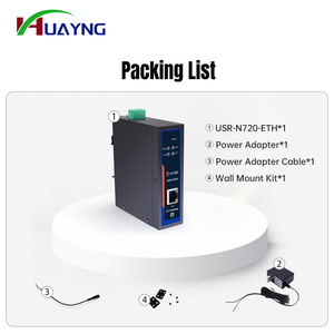 USR-N720-ETH IoT Gateway Edge Computing più interfacce Ethernet 2 * RS485 crittografia dei dati TCP rete di comunicazione SSL