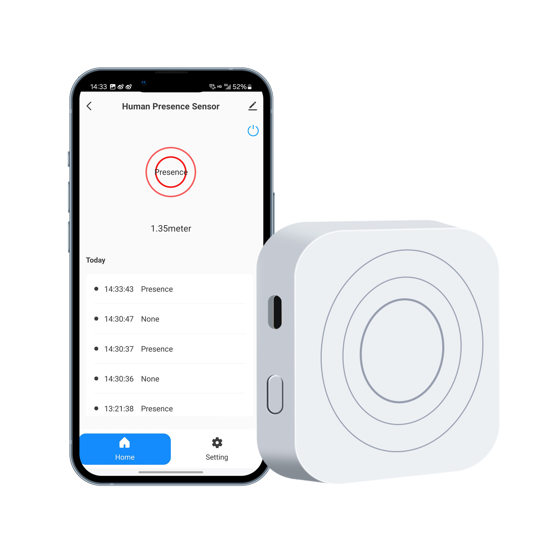 Human presence sensor