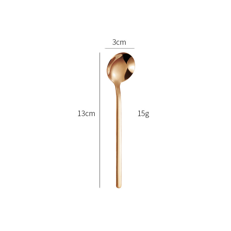 S/S 304 Rose gold 13 cm