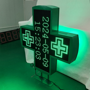 Arc Cross Led Apotheken schild, große P10 programmier bare Außen bildschirm anzeige - Product Image 5