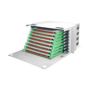 GL FTTH ODF 96 Core 2u Tipo de cajón para panel de conexión de Telecomunicaciones - Product Image 1