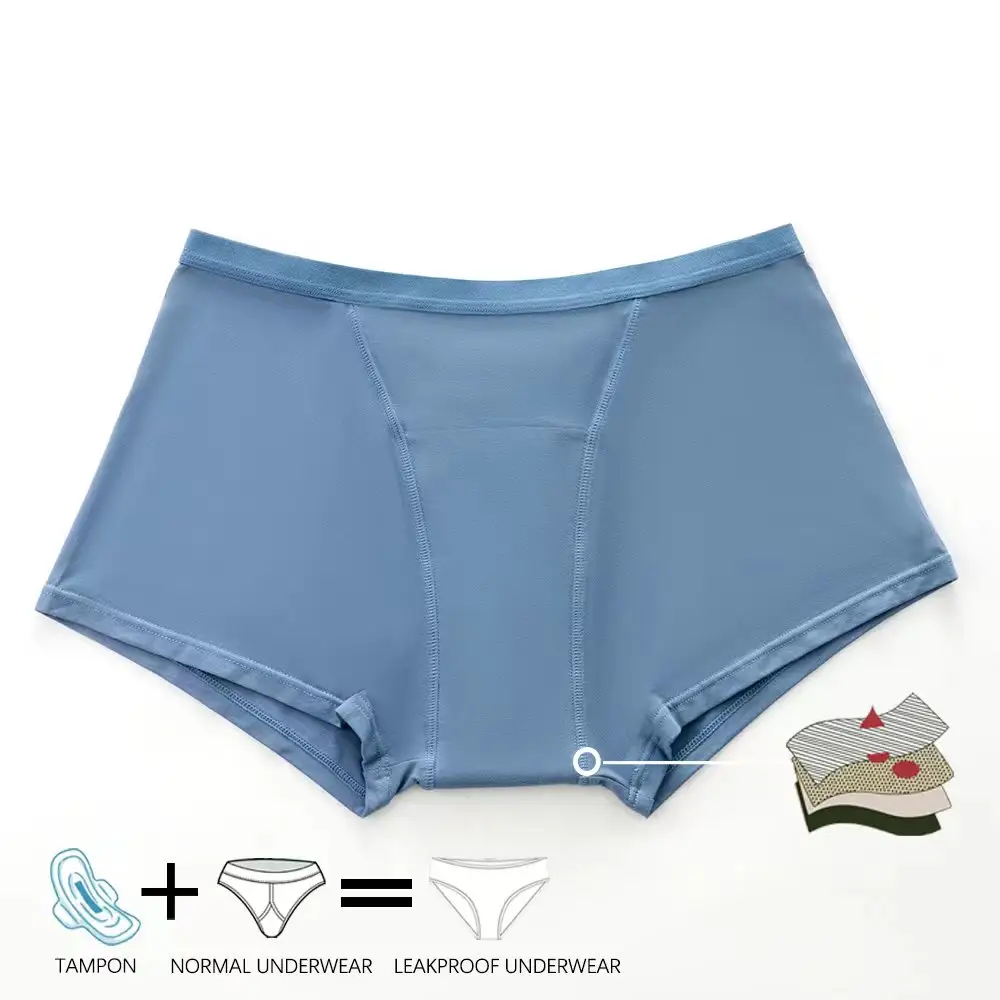 Roupa íntima período de cintura alta, para meninas, período de calcinha, culotte, popular, menstrual, meninos, calcinha curta, venda imperdível