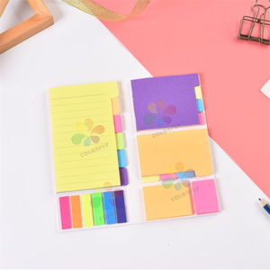 Business Office Student Fluorescent Multi-<strong>color</strong> Sticky Multifunctional <strong>Notebooks</strong> for Work Records and Student <strong>Notes</strong> - Product Image 5