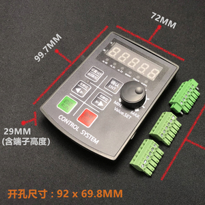 Singolo asse motore passo-passo servo controller di controllo in avanti e indietro semplice di lavoro