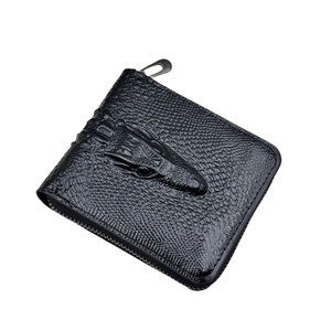 Cartera de hombre de piel de cocodrilo de lujo de alta calidad venta directa del fabricante al por mayor - Product Image 1