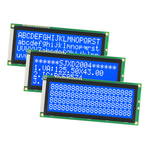 Süper 20X4 Dot Matrix Cob Blue mavi negatif LCD karakter ekran modülleri IIC/I2C sanayi LCM Model SJXD2004B-IIC - Product Image 1