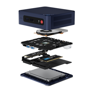 Beelink EQ12 Pro Support AV1 decostruire Dual 2.5GbE Network Wifi 6 N305 Micro computer Desktop in vendita Intel Mini PC Core i3 - Product Image 4