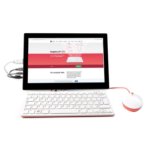 <strong>Raspberry</strong> <strong>Pi</strong> 400, A Powerful, Easy-to-use Computer Built Into A <strong>Keyboard</strong>, 4gb Lpddr4-3200, <strong>With</strong> 13.3inch Touch Display