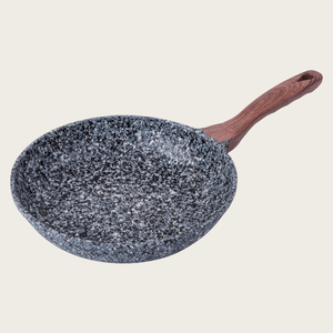 Customized 20cm /24cm /26cm/28cm/30cm <strong>Die</strong> Casting Aluminum Fry Pan Nonstick <strong>Skillet</strong> Frying Pan Granite Coating Classic Series - Product Image 2