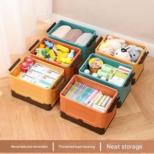 Đầy Màu Sắc Có Thể Gập Lạ<span class=keywords><strong>i</strong></span> Nhựa Hộp Lưu Trữ Cho Nhà Ký Túc Xá Quần Áo Và Đồ Chơ<span class=keywords><strong>i</strong></span> Hộp Lưu Trữ Cho Xe Thân Cây Vớ<span class=keywords><strong>i</strong></span> Công Suất Lớn - Product Image 5