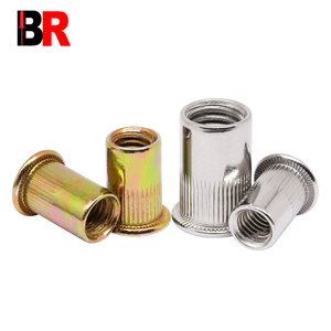 Yüksek kaliteli paslanmaz çelik SS304 SS316 düz kafa tam yarım iplik dişli açık uçlu çekme perçin fındık - Product Image 4