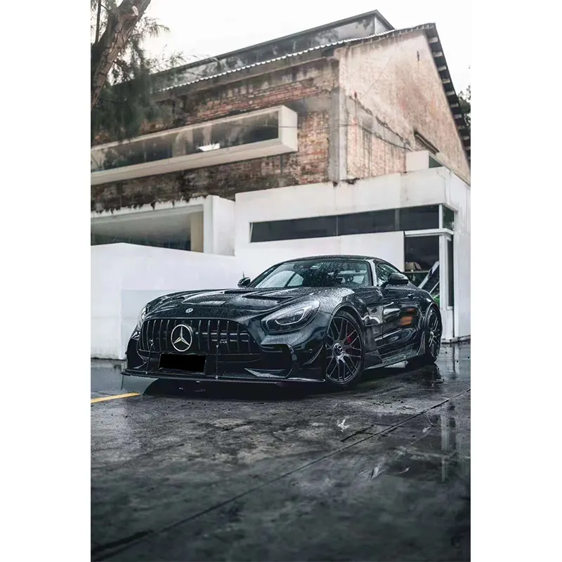 Runde Hot sale For Mercedes Ben-z AMG GT GTS GTC Upgrade Black Series Body Kit Front Bumper Hood Rear Bumper Side Skirts Spoiler