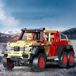 Khối Lắp Ráp Kỹ Thuật Xe Ô Tô Orv Tỷ Lệ 1:14 Benz G63 AMG 6X6 2.4Ghz Điều Khiển Từ Xa Bằng Sóng Vô Tuyến Xe Bán Tải Xe Tải Gạch Ứng Dụng Điều Khiển Từ Xa - Product Image 4