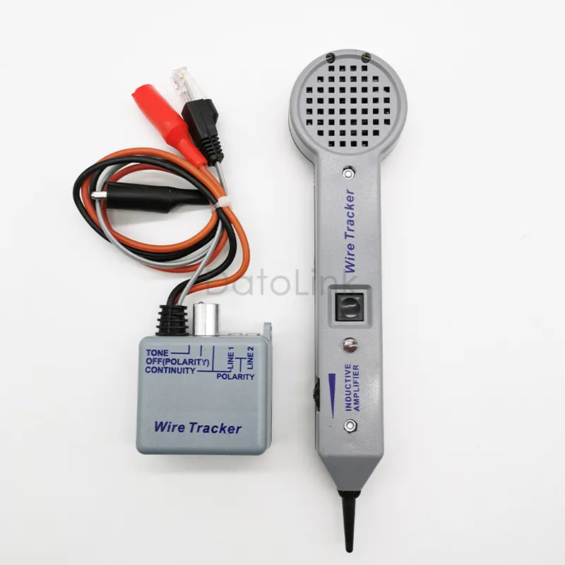Rastreador de cables portátil DT-T463, generador de tonos, sonda, rastreador de cables, kit de herramientas de prueba de red