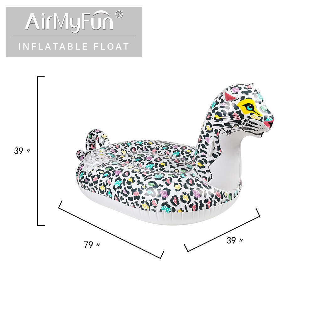 Leopard Pool Float 200*100*100cm