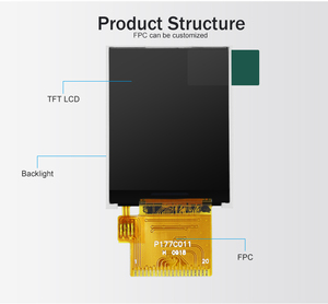 Polcd 1,77 "TFT-Bildschirm 128x160 Auflösung ST7735S Treiber-IC-MCU-Schnitts telle 1,77-Zoll-TFT-LCD-Anzeigemodul - Product Image 2