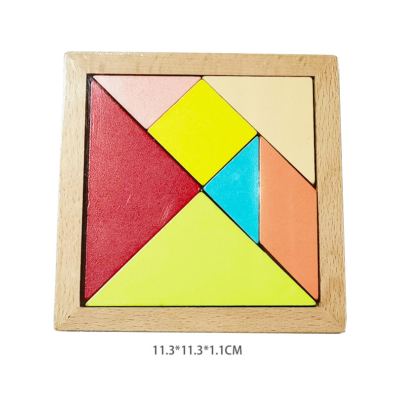 YD-legno di faggio Tangram