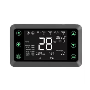 318 intelligente 12V RJ45 dimmerabile LED coltiva il sistema di controllo della luce del condotto con impostazione del Timer per la coltivazione di tende da serra per interni - Product Image 1
