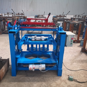Hydraulic Press Latest Laying Light Weight <strong>Manual</strong> <strong>Movable</strong> Concrete Operate <strong>Block</strong> <strong>Machine</strong> Using Plastic Pallet - Product Image 5