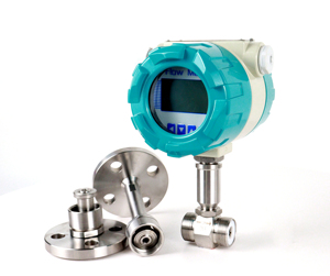 GTF300 misuratore di portata a turbina digitale 316 in acciaio inox uscita a impulsi per Gas aria olio con materiale SS - Product Image 2