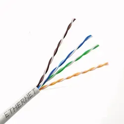 屋内非シールドツイストペアCat5ネットワークケーブル300M305M 500M 24AWG 26AWG 4prs UTP Cat5eカラーコードLANケーブル - Product Image 2