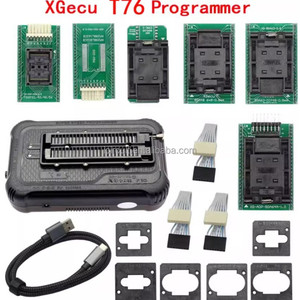 T76 Programmer Drivers Support 24070+ ICs for PIC/NAND Flash/EMMC TSOP48/BGA+ 48adapters with SOP8