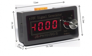 DC7-28V di Alta precisione Regolabile Analogico di Tensione Simulatore-10v/+ 10V + 5V/0-10V sorgenti di Segnale Generatore di segnale di uscita DAC - Product Image 3