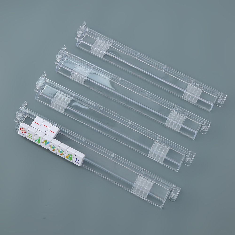 regla de empuje de mahjong transparente