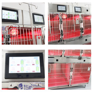 Cages pour animaux en acier inoxydable Longermay <span class=keywords><strong>Cage</strong></span> d'affichage pour animaux de compagnie en acier inoxydable vétérinaire - Product Image 5