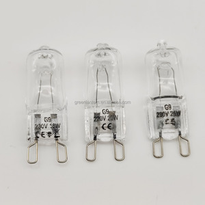 <strong>G9</strong> Halogen Bulb 220V Chandelier Light Bulbs <strong>25W</strong> Mini Clear Glass Pin <strong>G9</strong> Oven Halogen Bulbs - Product Image 5